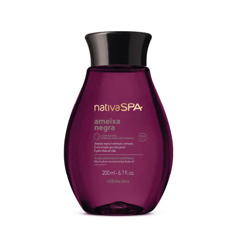 Nativa Spa Black Plum Moisturising Oil, 200ml