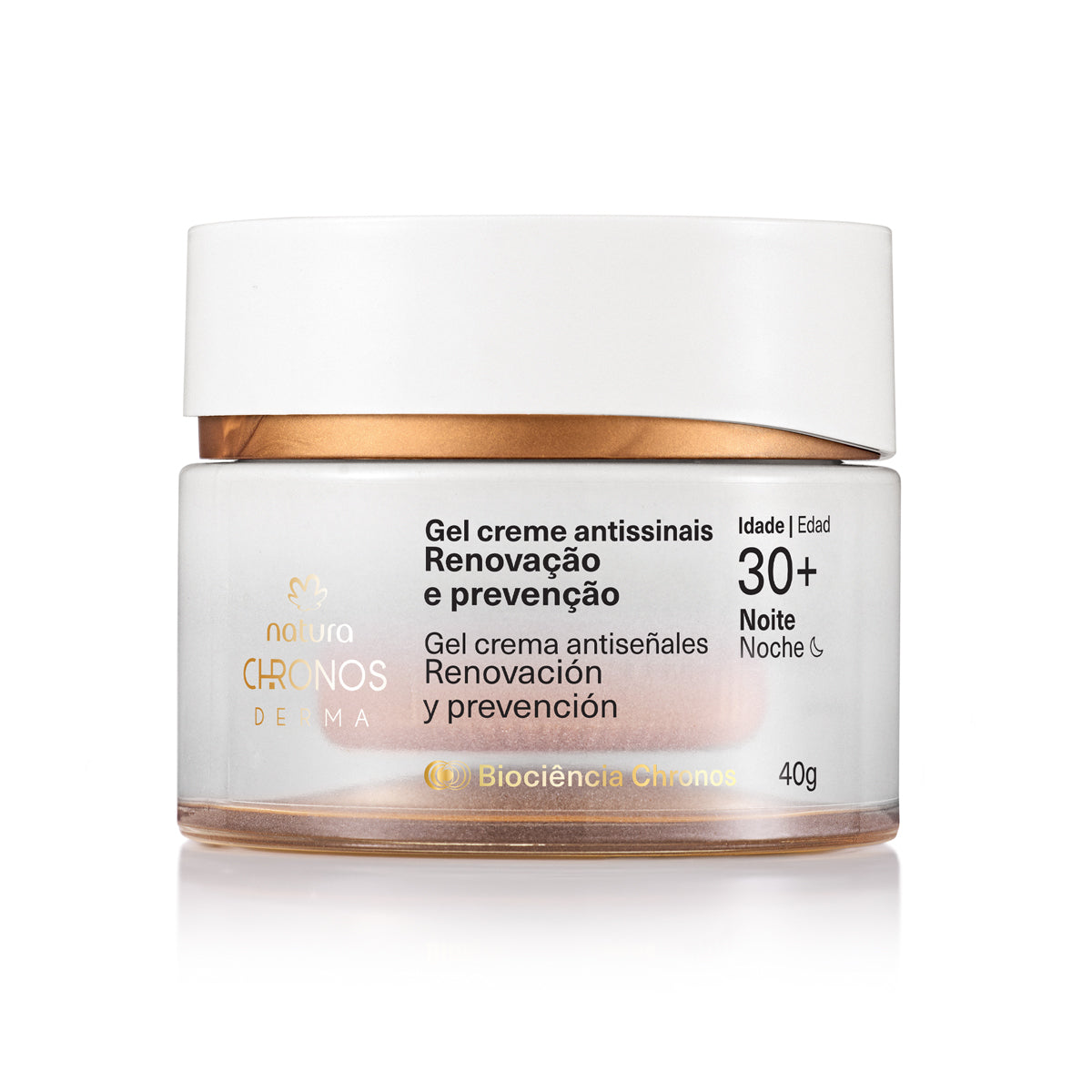 Anti-Ageing Renewal and Prevention Gel Cream 30+ Night Chronos Derma