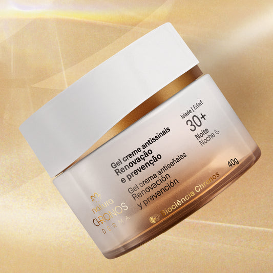 Anti-Ageing Renewal and Prevention Gel Cream 30+ Night Chronos Derma
