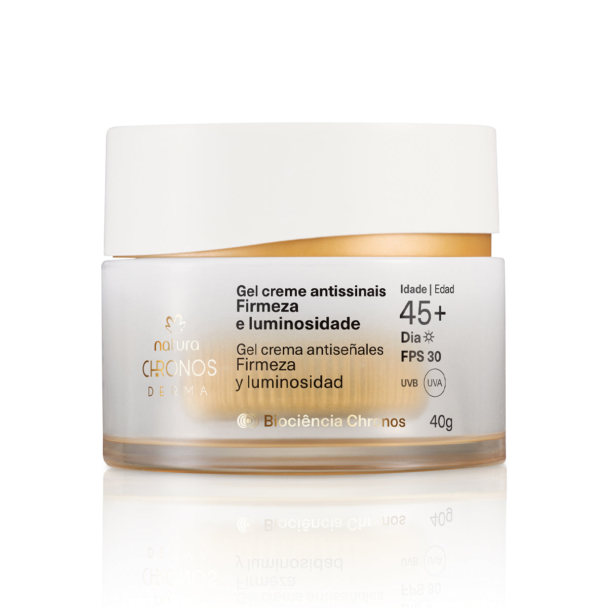 Anti-Ageing Firming and Brightening Gel Cream 45+ Day Chronos Derma